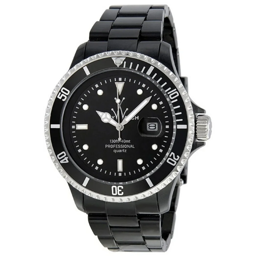 Toywatch Plastermic Fluo XL Unisex Black Watch New In Box